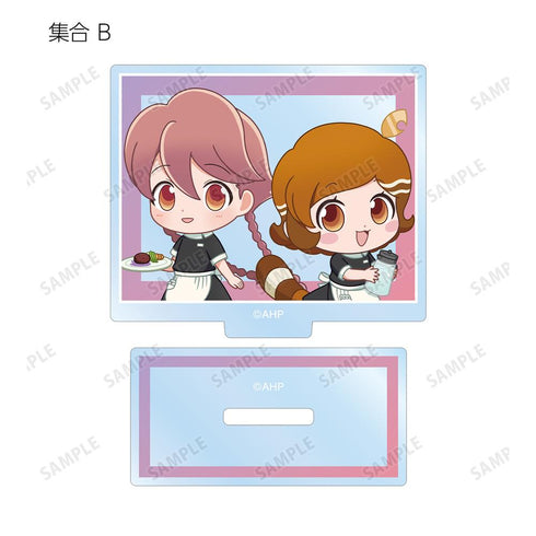 『アポカリプスホテル』トレーディング ちびキャラ ホテルモントレ制服&モーニングスタッフver. アクリルスタンド(単位/BOX)